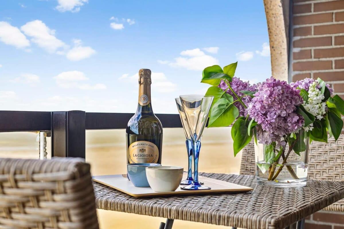 Huswell - Studio With Great Sea View On Terrace Knokke-Heist Dış mekan fotoğraf