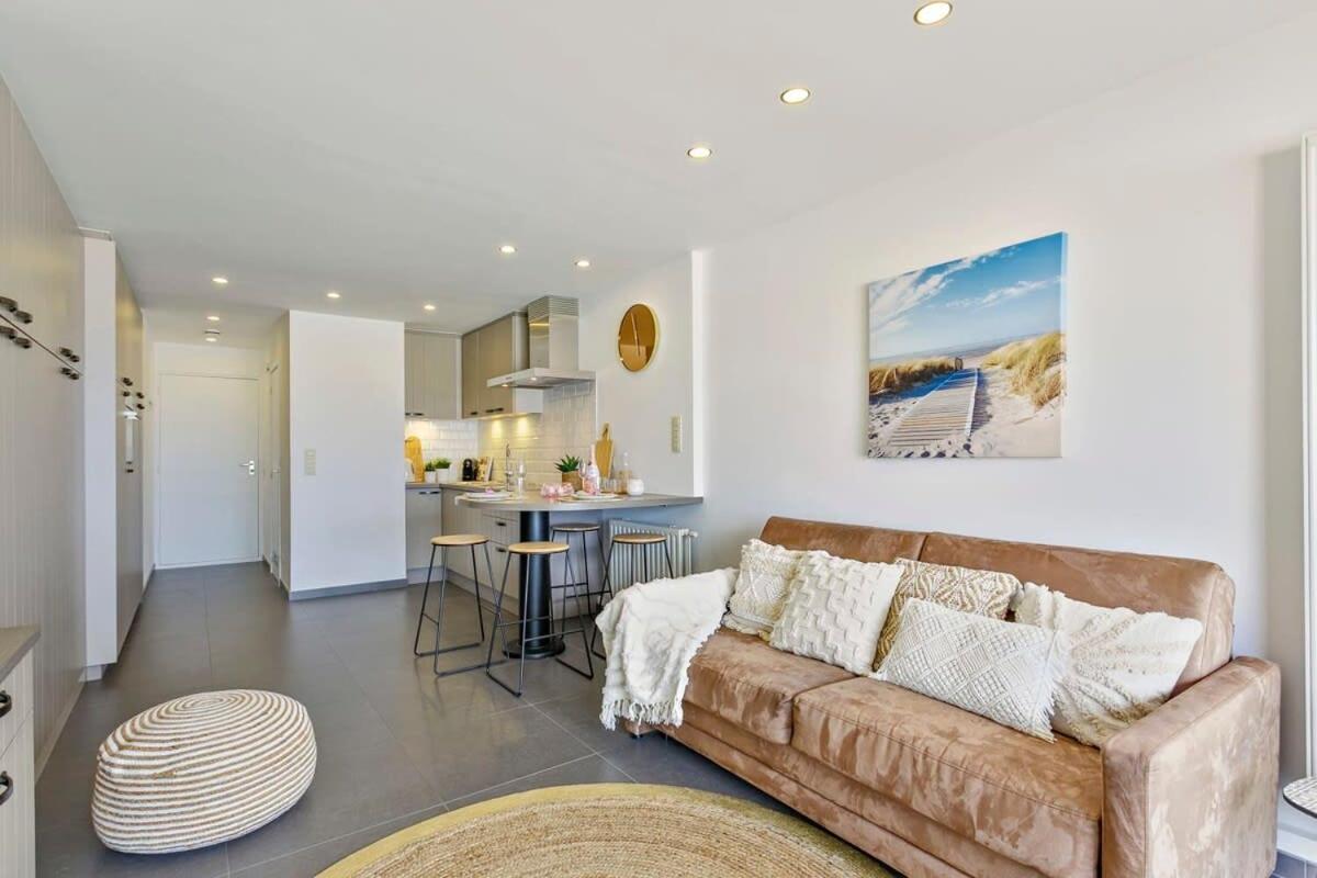 Huswell - Studio With Great Sea View On Terrace Knokke-Heist Dış mekan fotoğraf